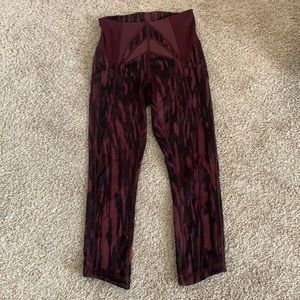 Lulu lemon cropped leggings